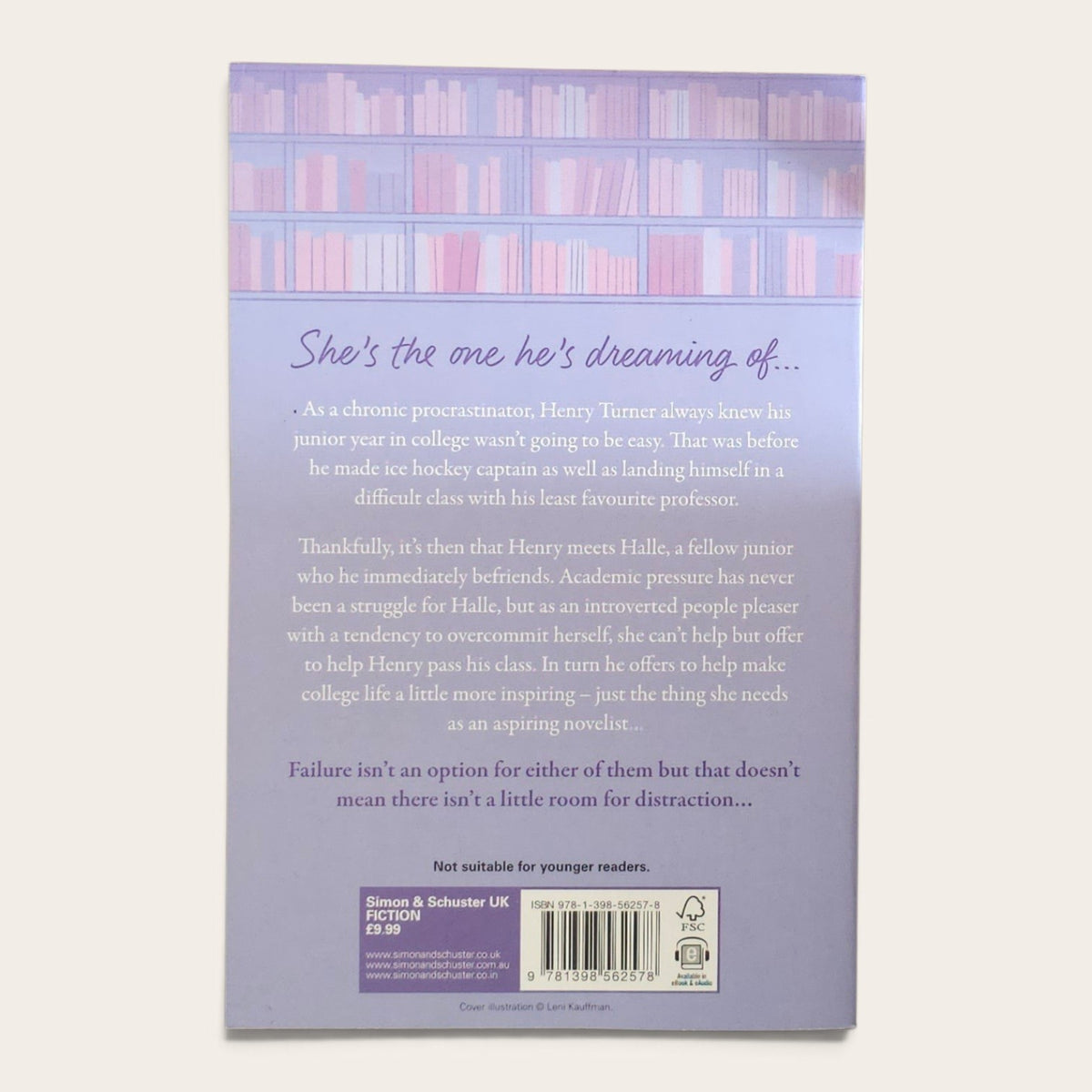 Daydream by Hannah Grace back cover