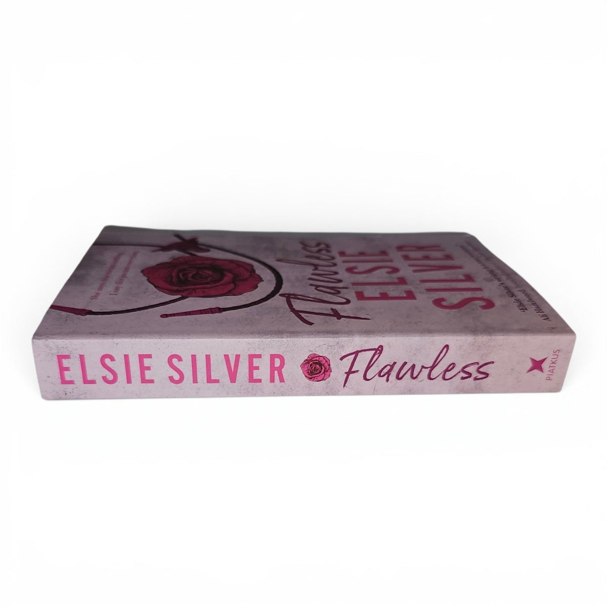 Flawless by Elsie Silver on a clean white background.  A small town cowboy spicy romance.