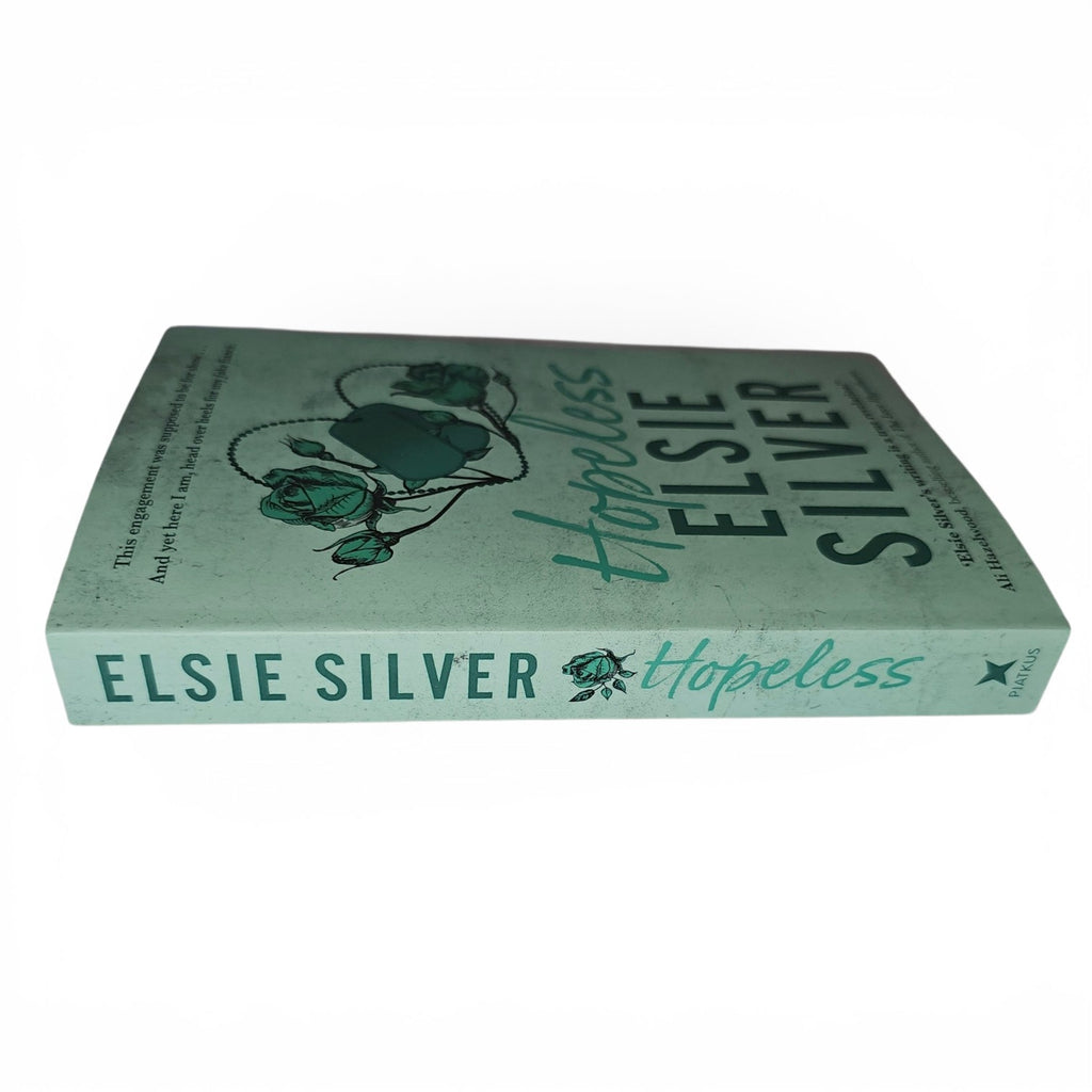 Hopeless by Elsie Silver on a clean white background.  A small town cowboy spicy romance. 