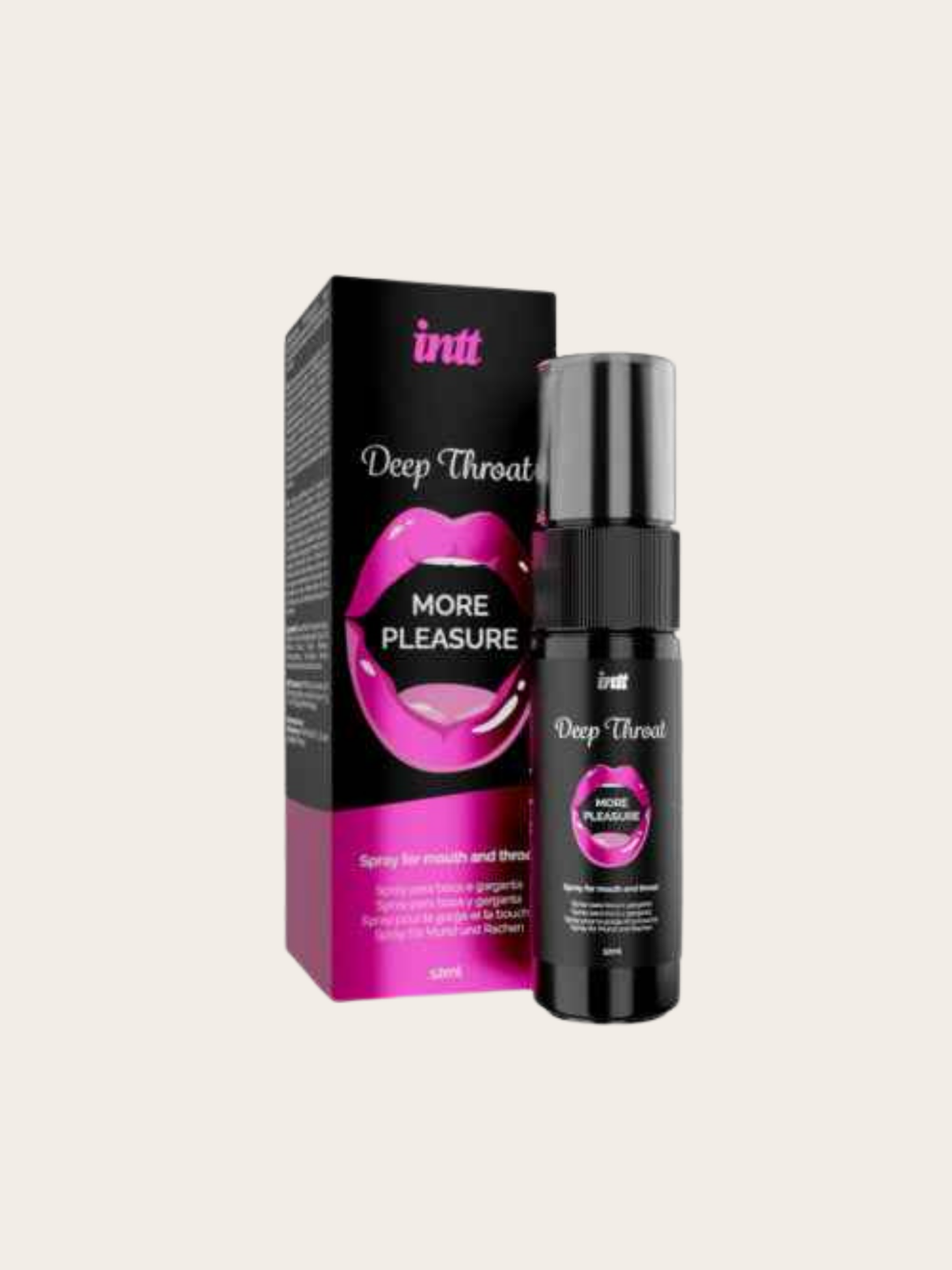 Intt Deep Throat Spray with retail box