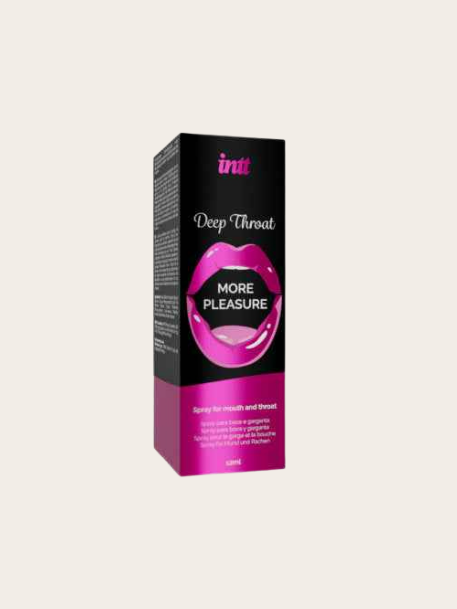 Intt Deep Throat Spray retail box