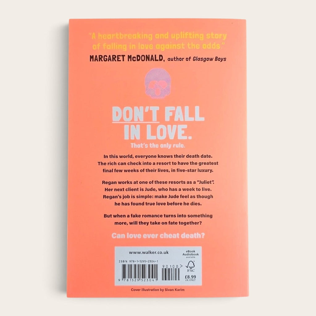 Just another dead boy by Ciara Smyth back cover. 