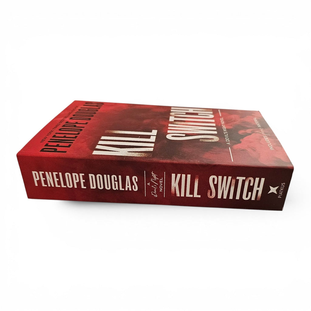 A paperback copy of the novel Kill Switch by Penelope Douglas, showing the front cover and spine against a plain white background.