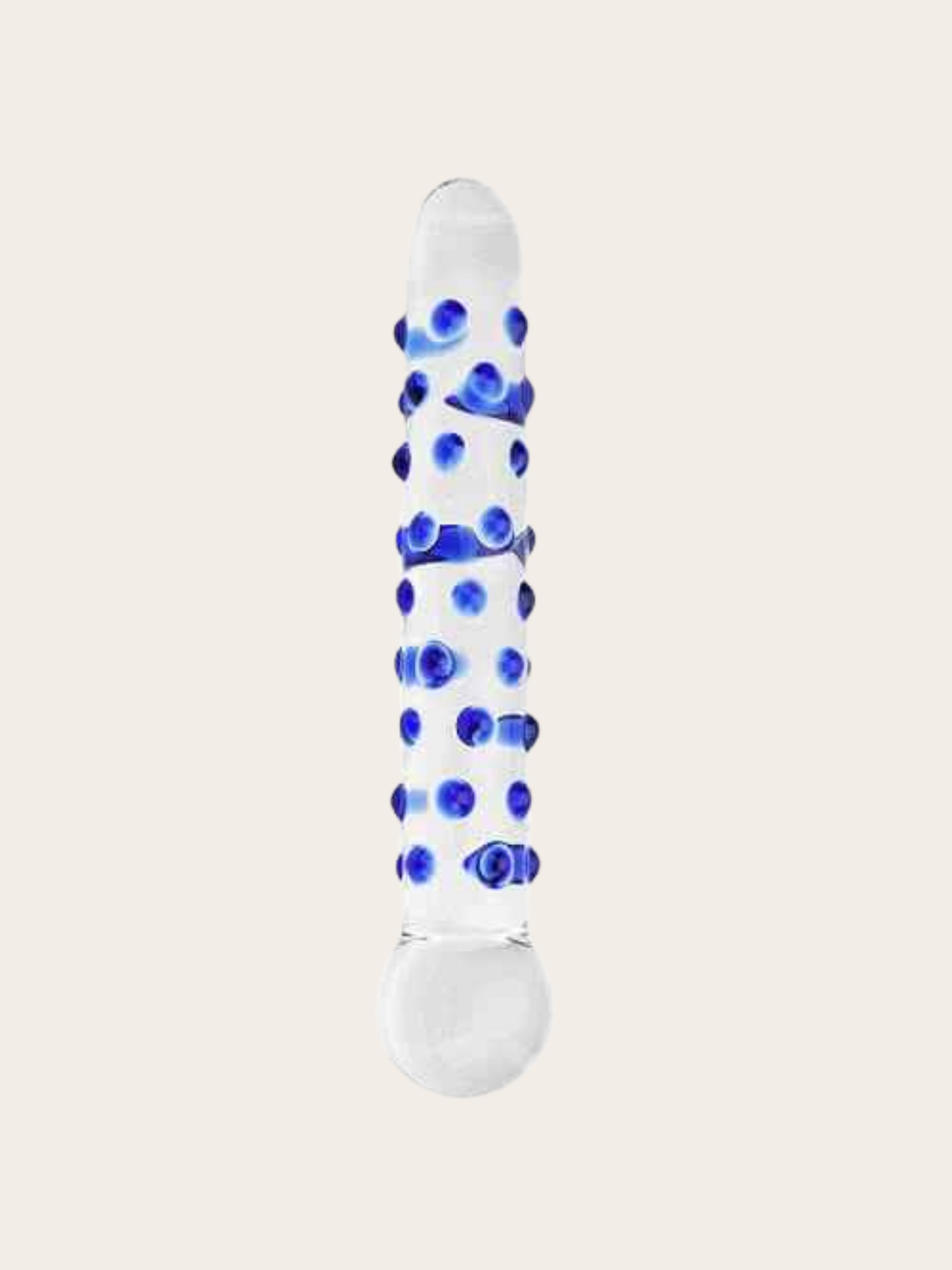 Spectrum Glass Nubby Dildo