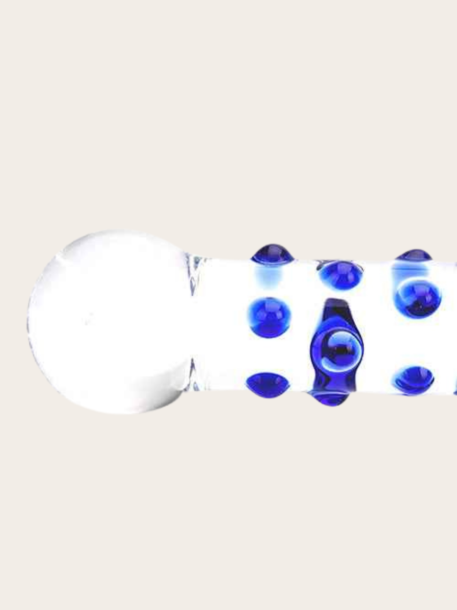 Spectrum Glass Nubby Dildo