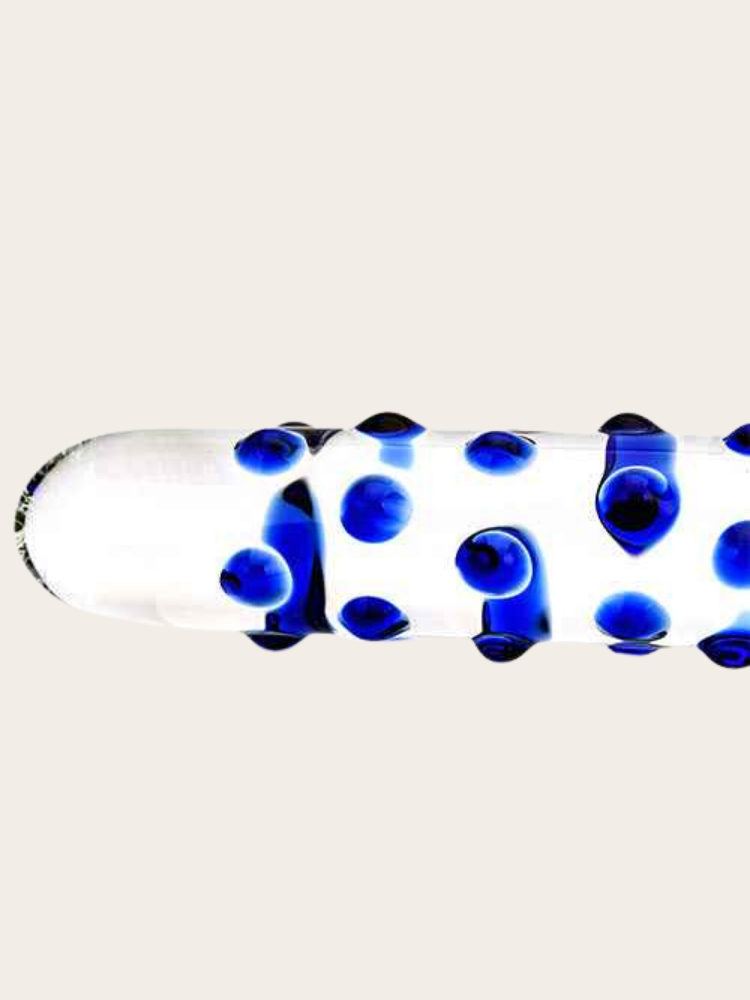 Spectrum Glass Nubby Dildo