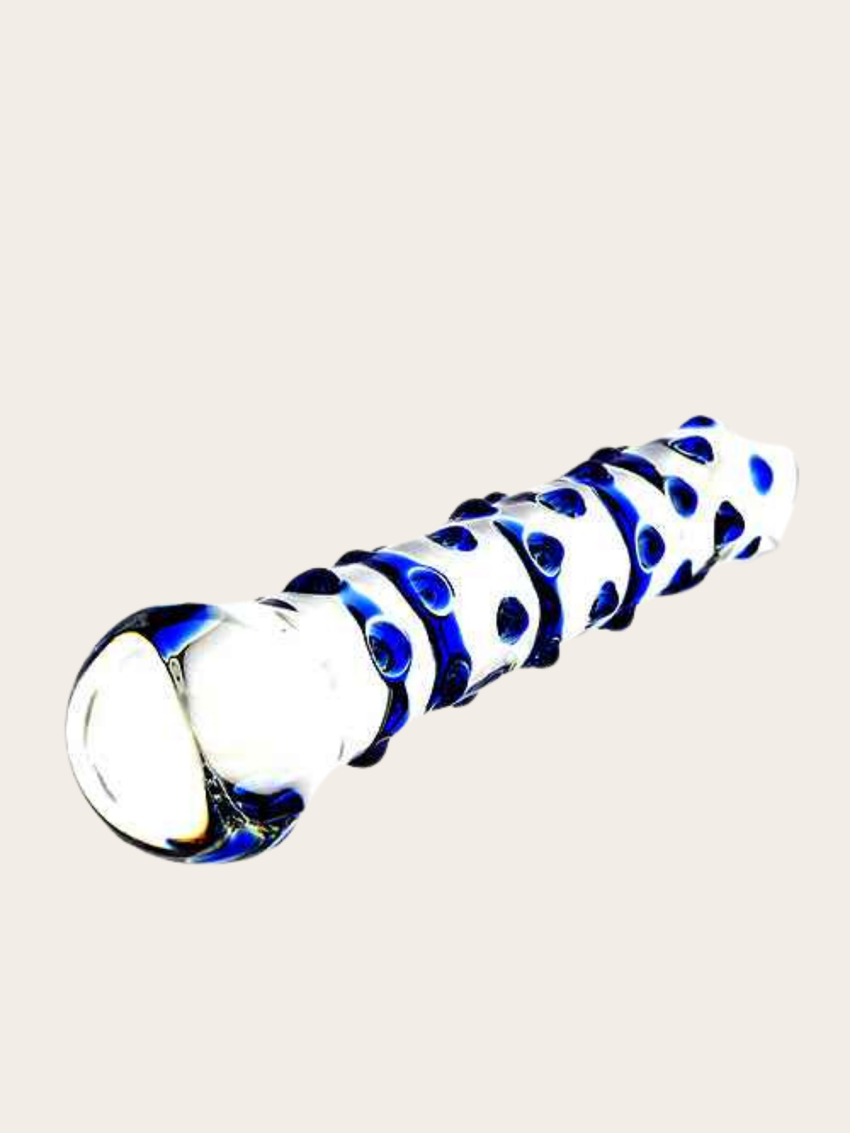 Spectrum Glass Nubby Dildo