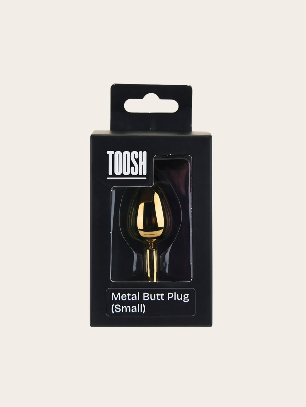 TOOSH gold plug in black retail box
