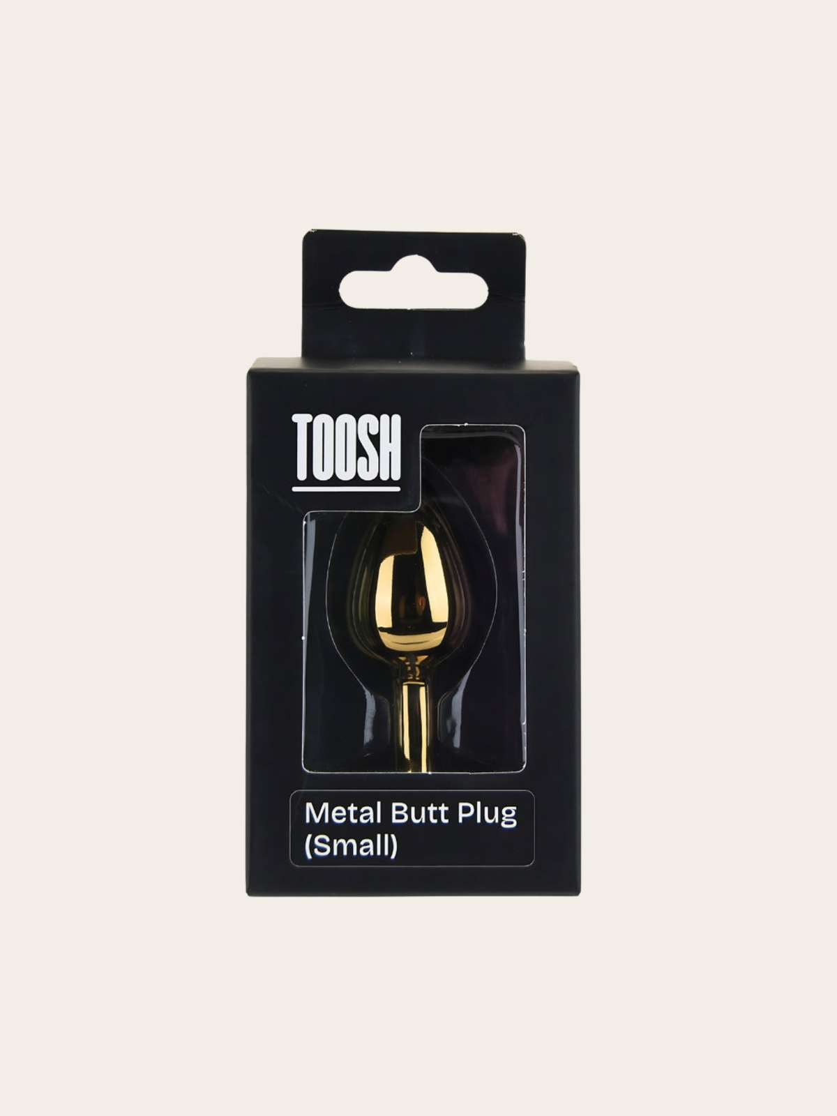 TOOSH gold plug in black retail box