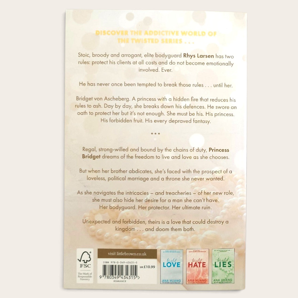 Twisted Games by Ana Haung back cover