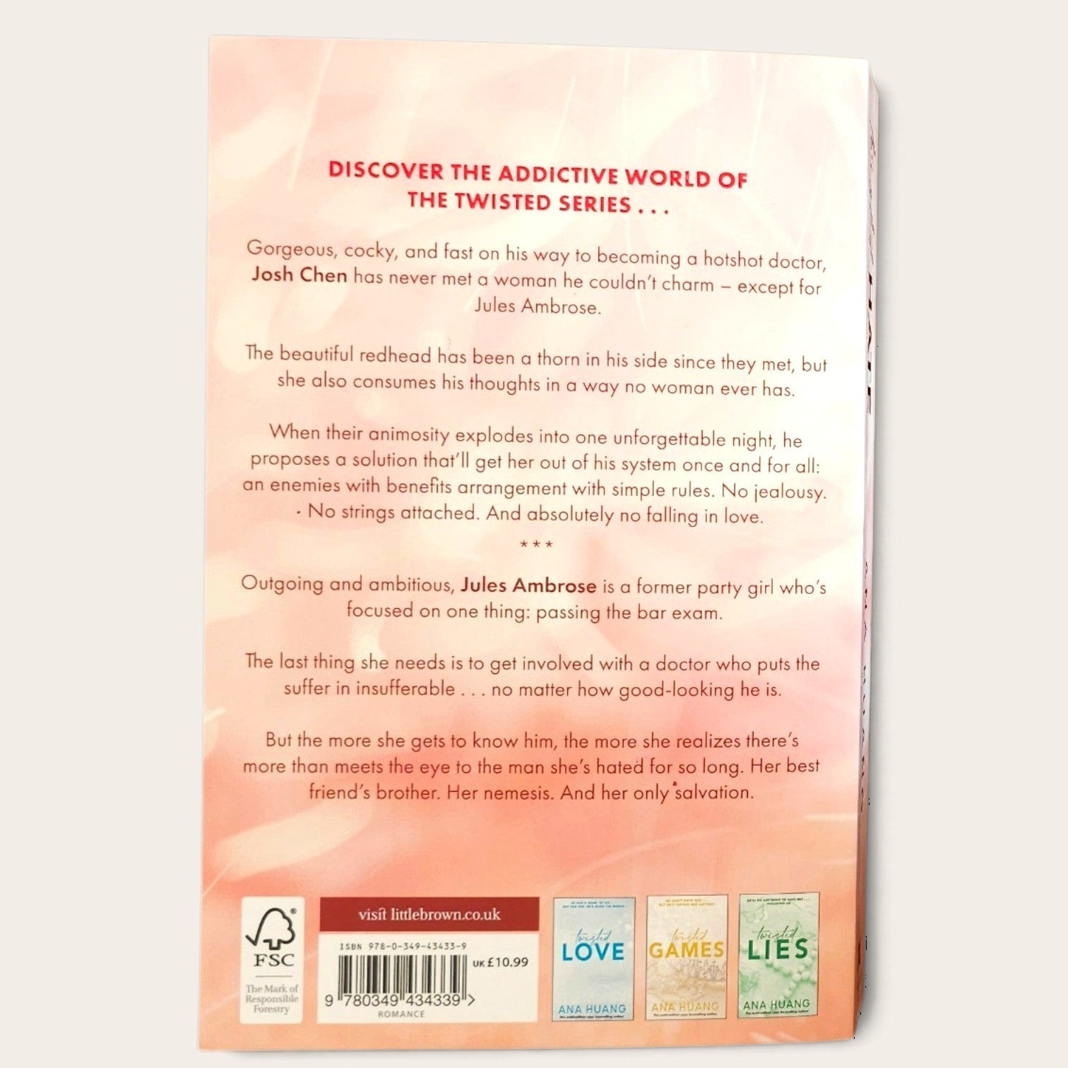 Twisted Hate by Ana Haung back cover