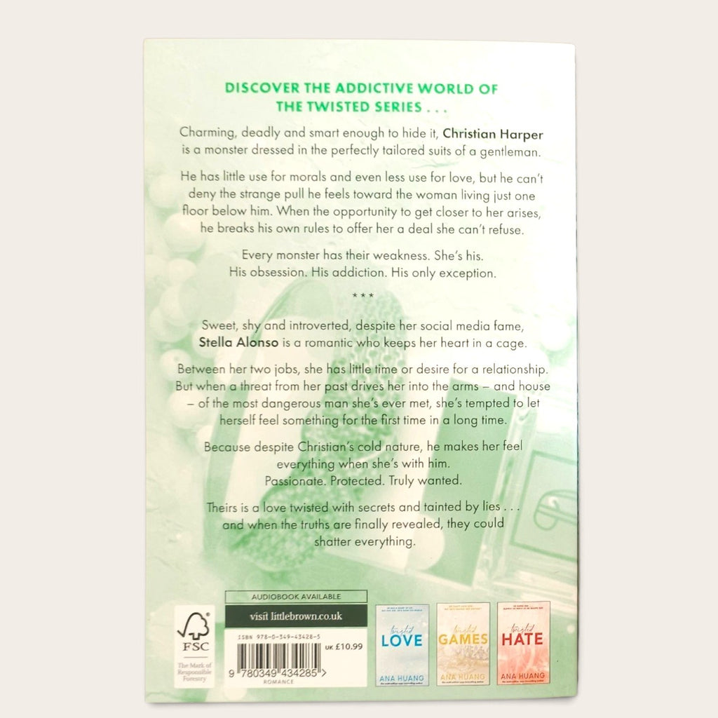 Twisted Lies by Ana Haung back cover
