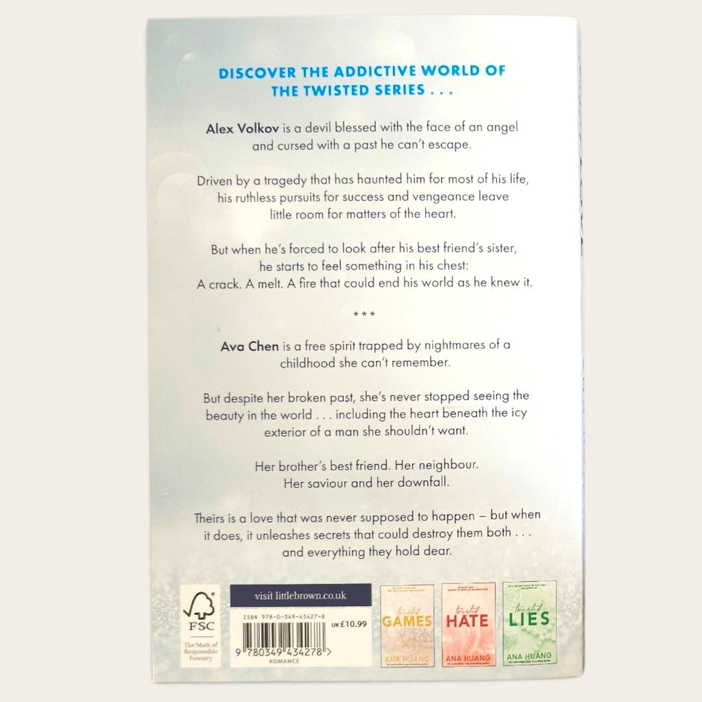 Twisted Love by Ana Haung back cover
